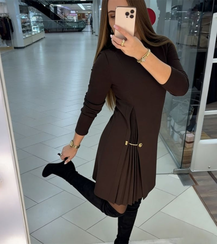 Noctura | Your Iconic Dress with Pleated Details