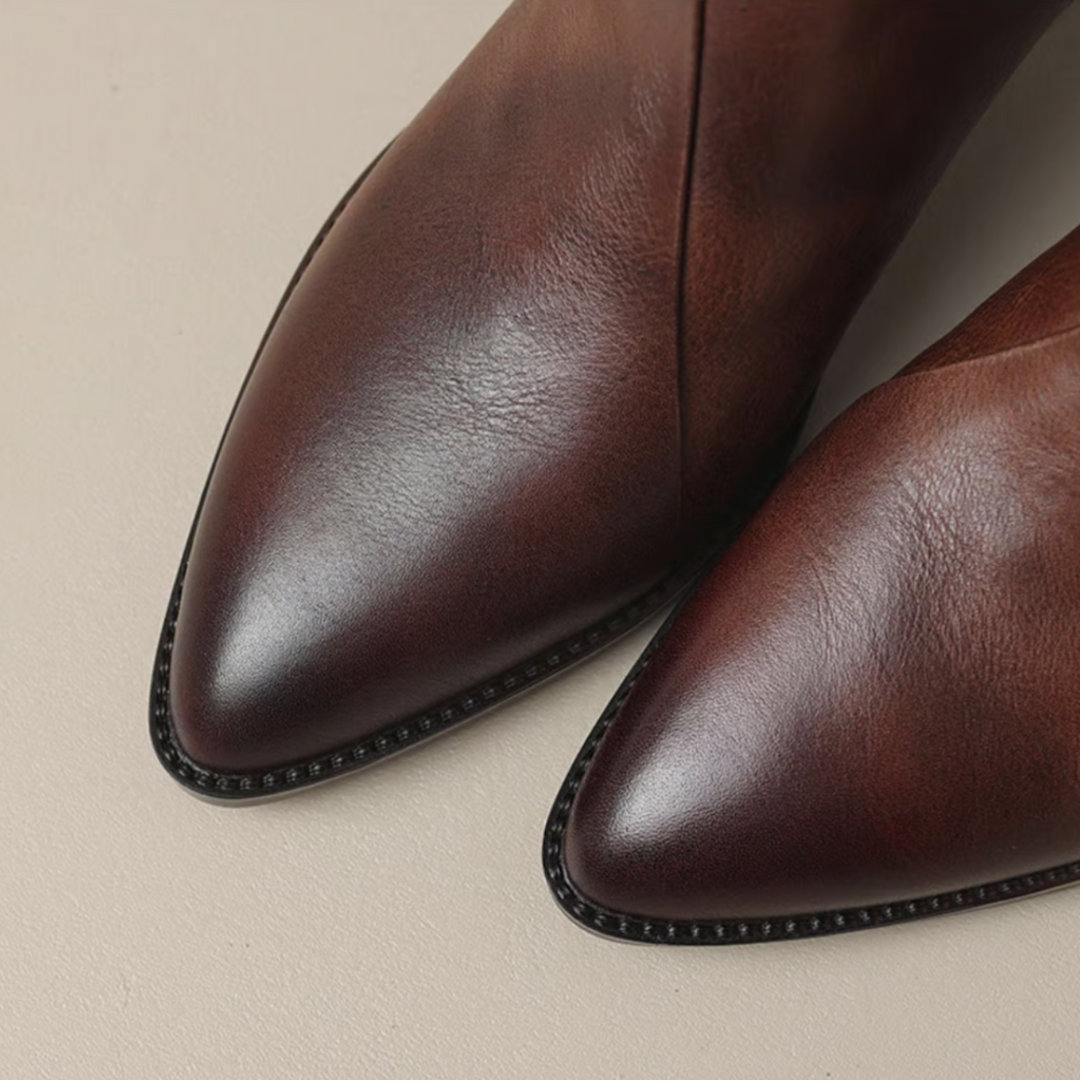 Lyla | Luxury Low Heel Boots