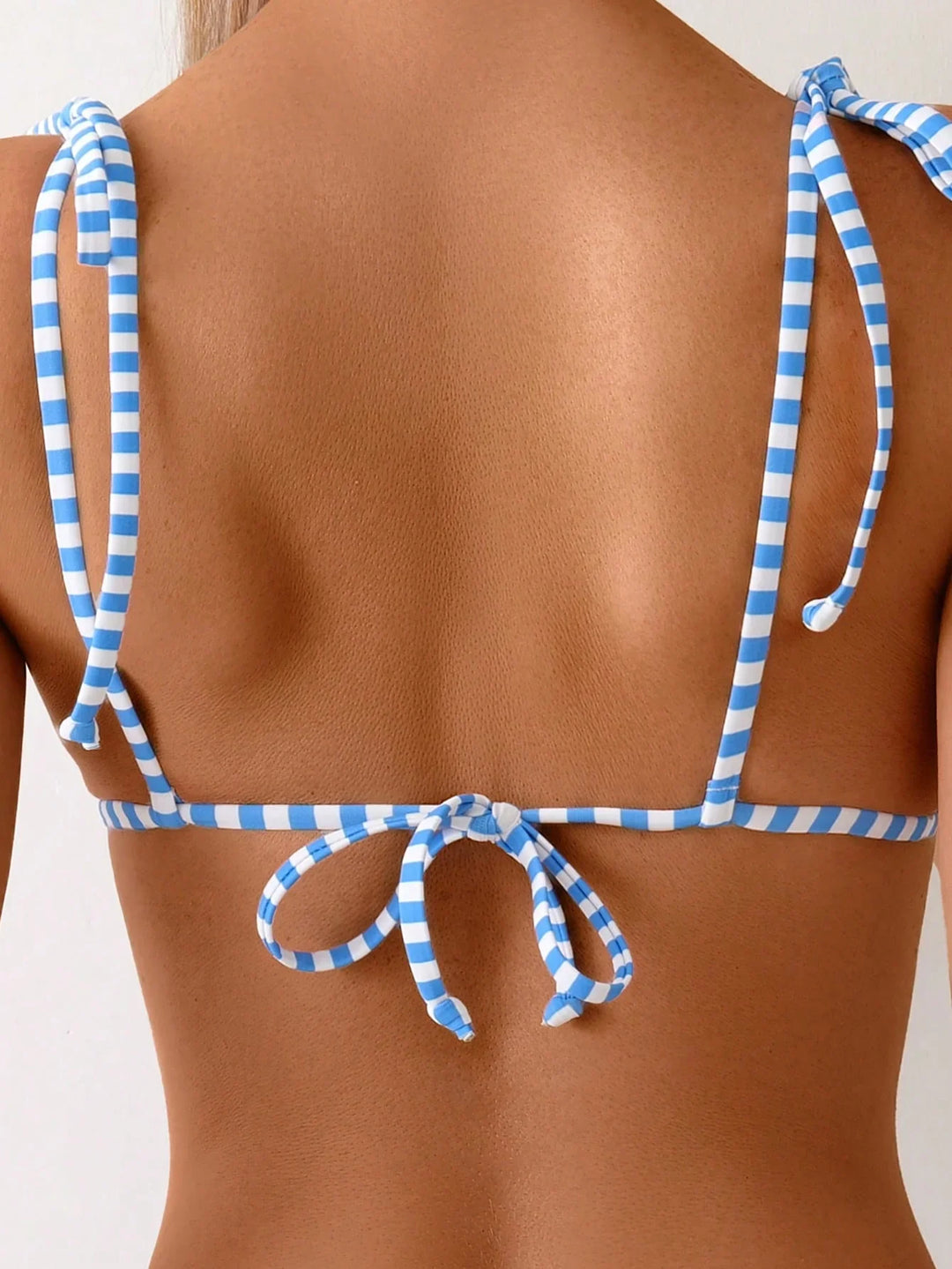 Claire | Lemon print triangle bikini