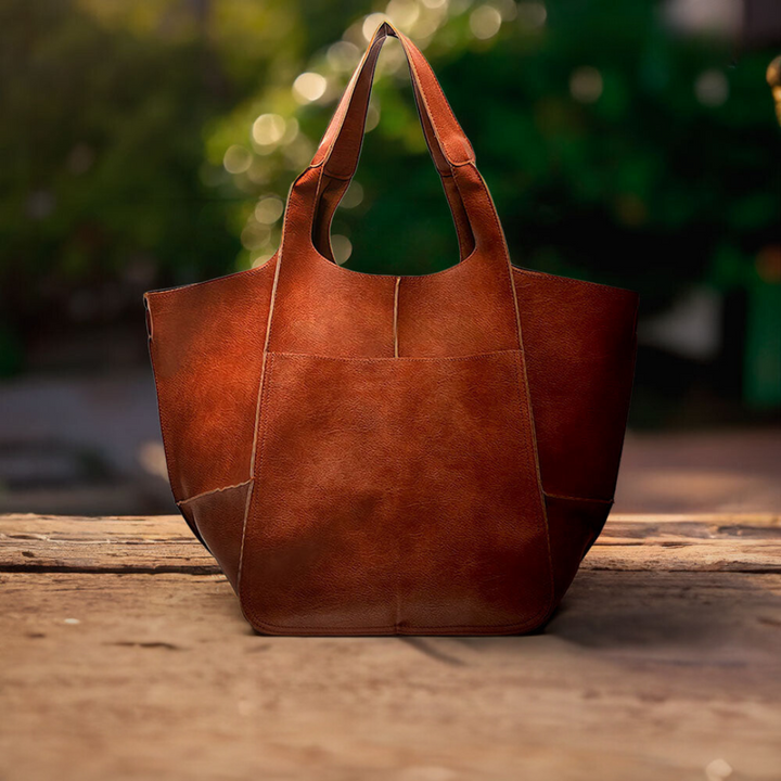 Vintage-Inspired Convertible Shoulder Bag