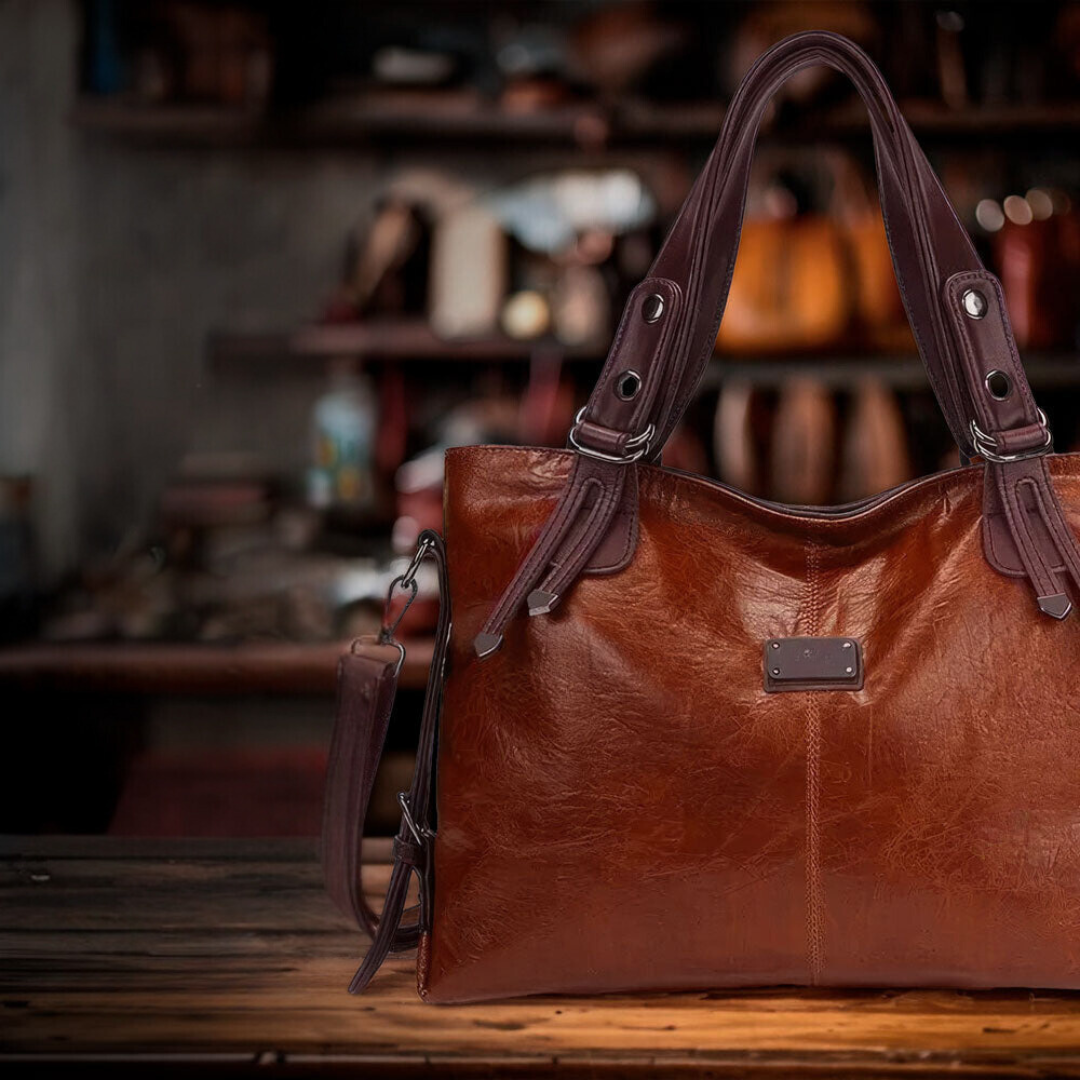 Full-Grain Leather Travel Bag