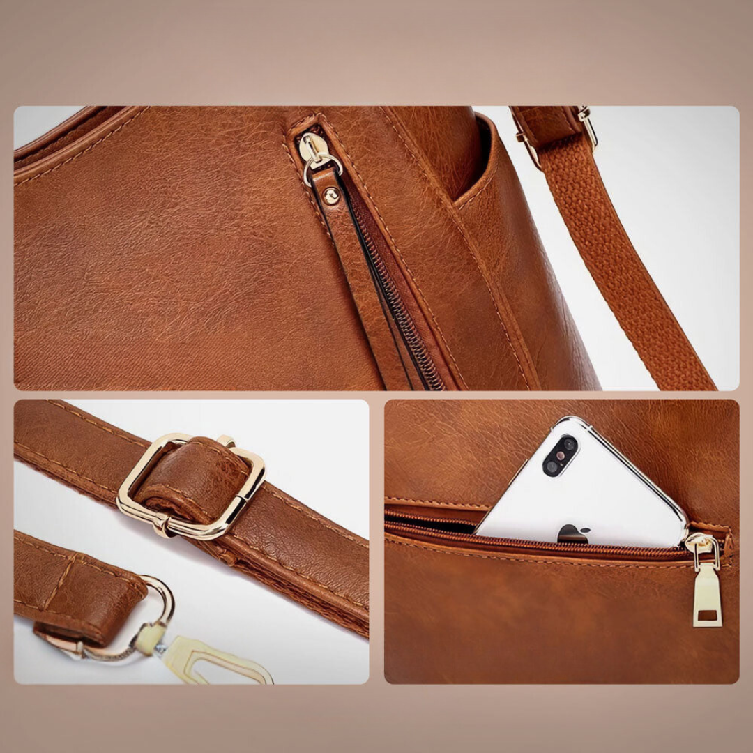 PU Leather Shoulder Bag