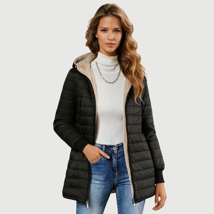 Caro | Sherpa-Lined Winter Coat