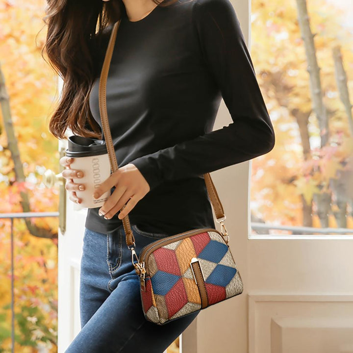 Mini Patchwork Crossbody Bag