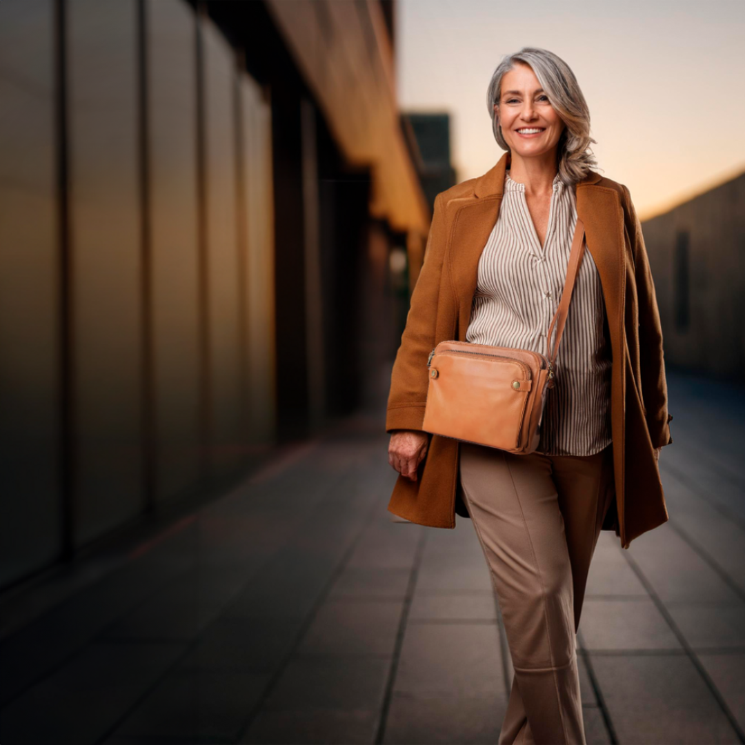 Structured Crossbody Bag