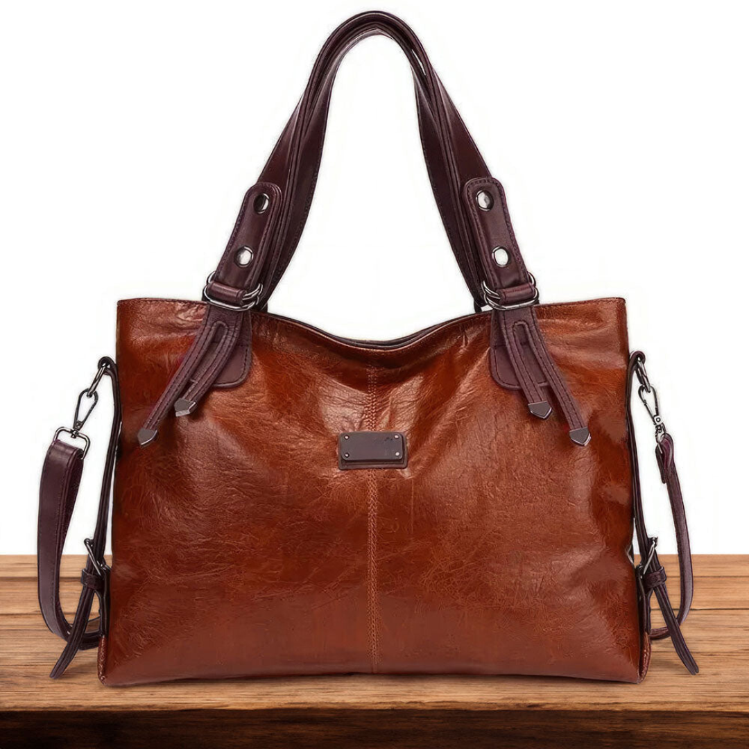 Full-Grain Leather Travel Bag