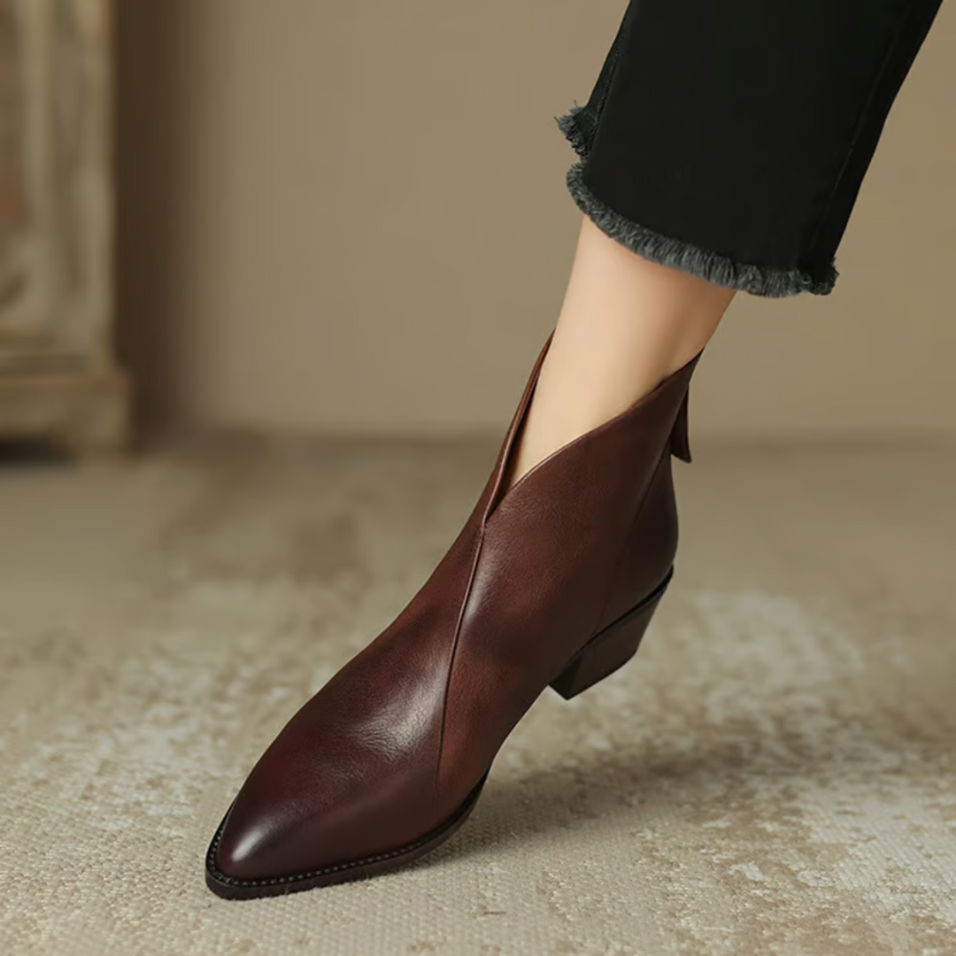 Lyla | Luxury Low Heel Boots