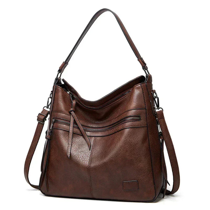 Leather Flap Shoulder Bag