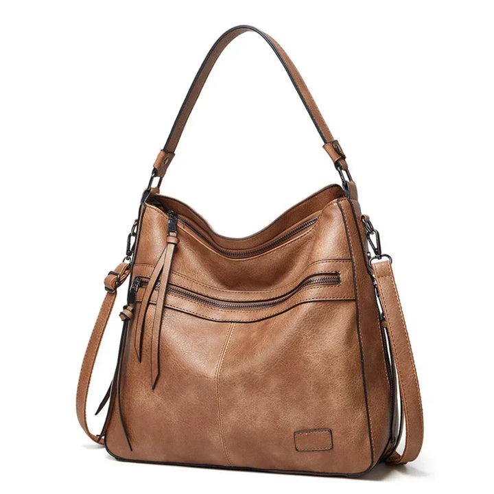 Leather Flap Shoulder Bag