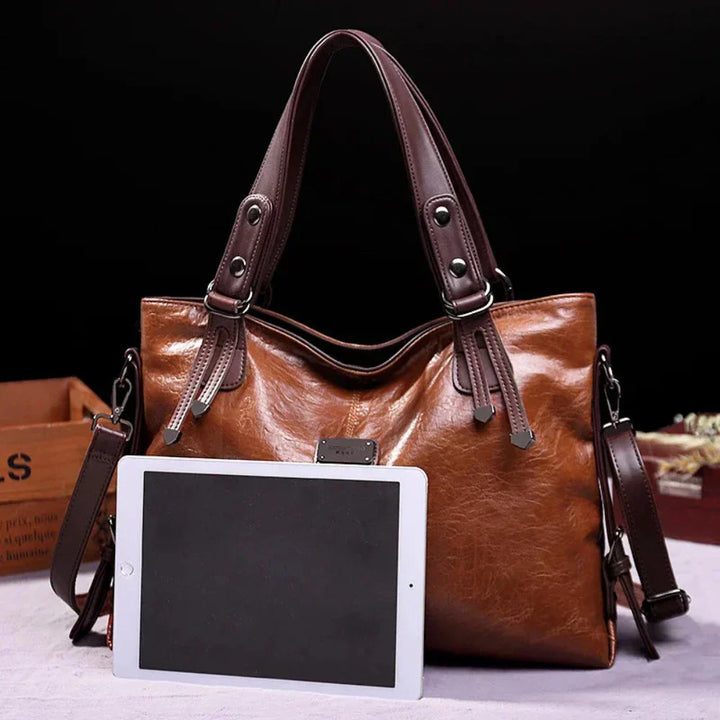 Full-Grain Leather Travel Bag