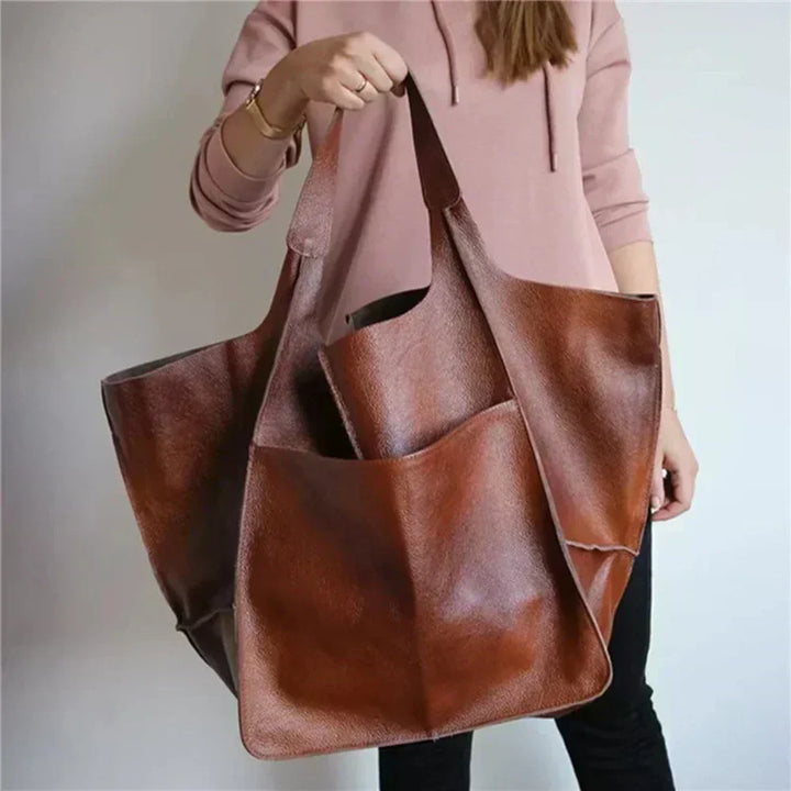 Vintage-Inspired Convertible Shoulder Bag