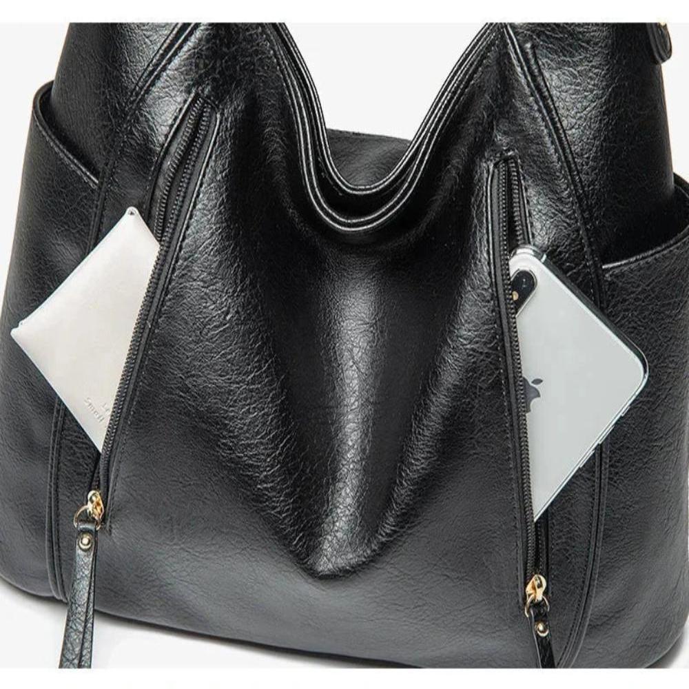 PU Leather Shoulder Bag