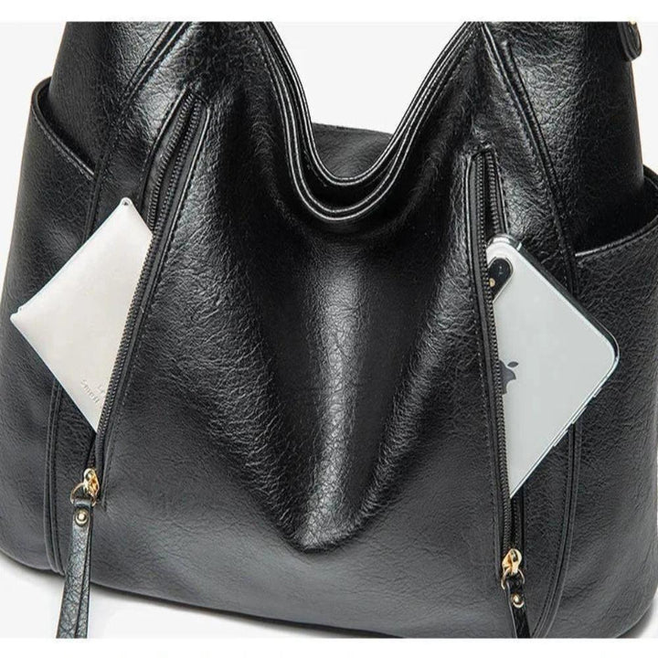 PU Leather Shoulder Bag