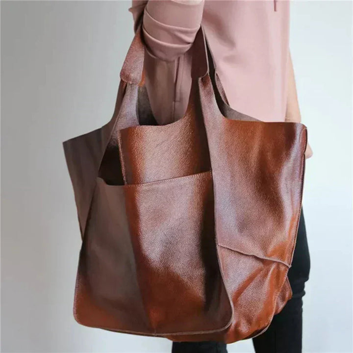 Vintage-Inspired Convertible Shoulder Bag