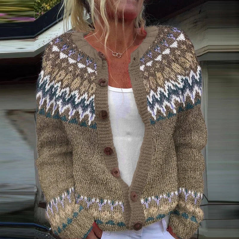 Cora | Vintage Icelandic Cardigan