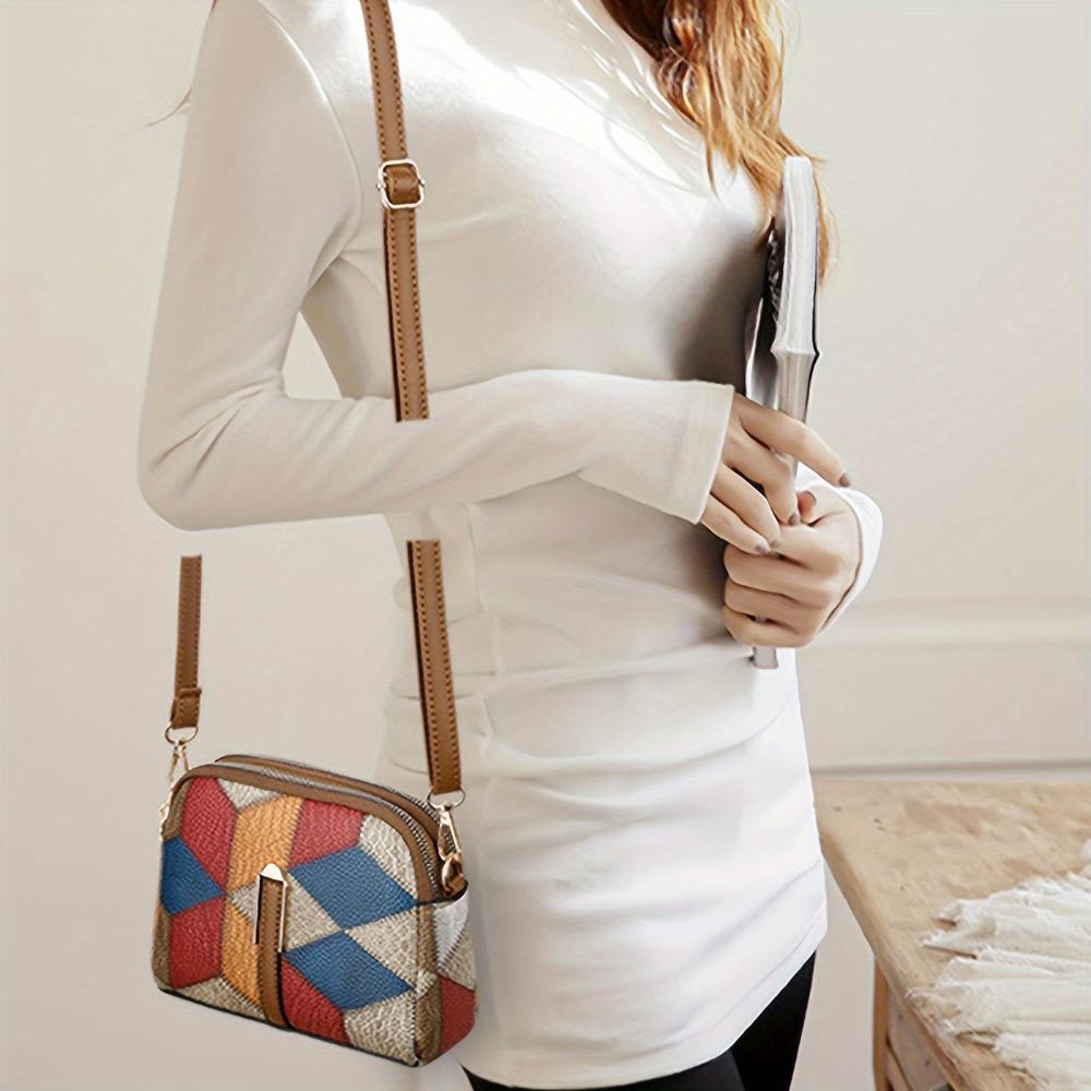 Mini Patchwork Crossbody Bag