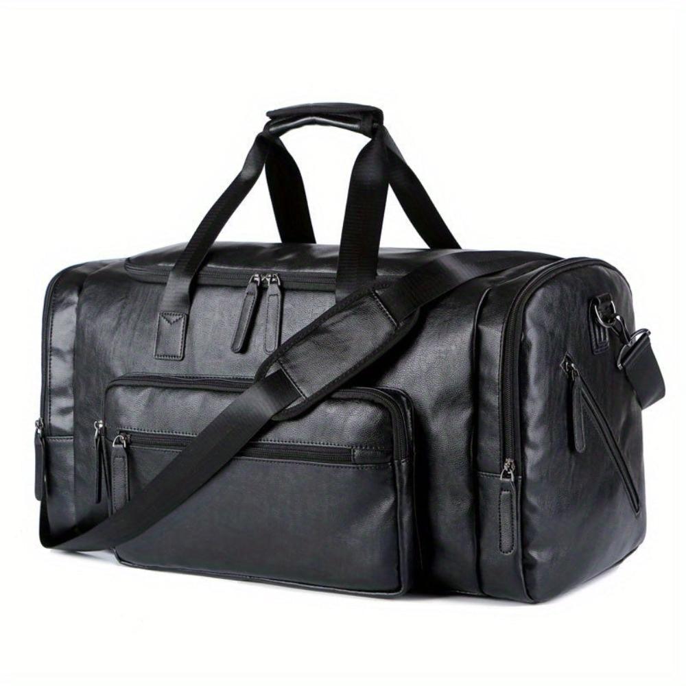 Leather Travel Tote Bag