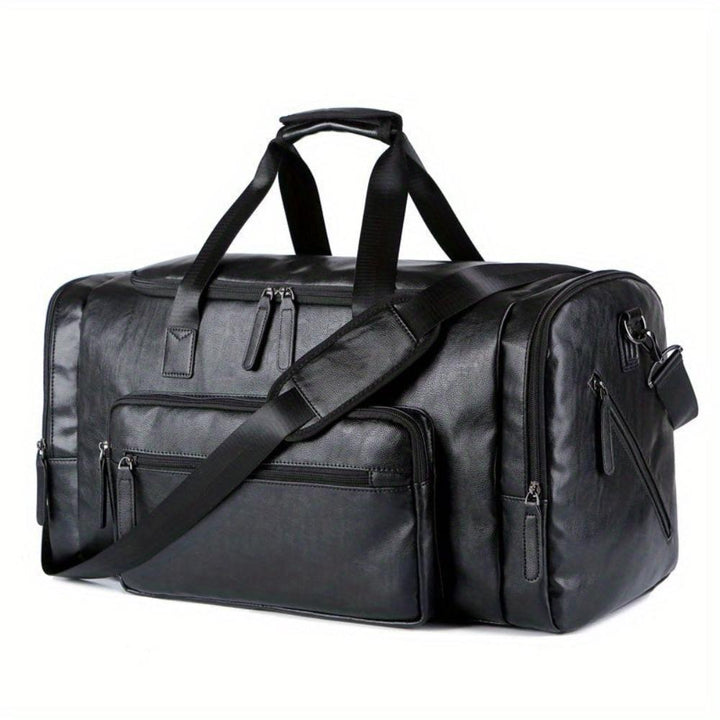 Leather Travel Tote Bag
