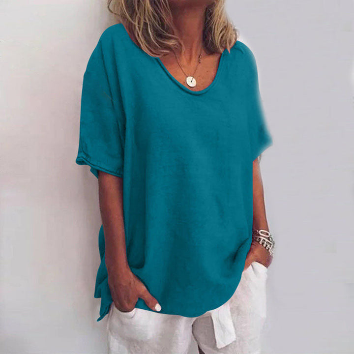 CALLIE™ – Comfy Loose Fit Top | Relaxed Style Meets Everyday Comfort