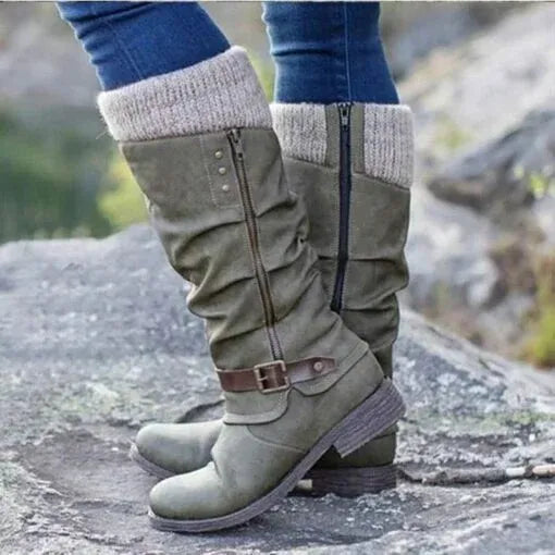 Liviana™ | Ankle Boots With Side Zipper