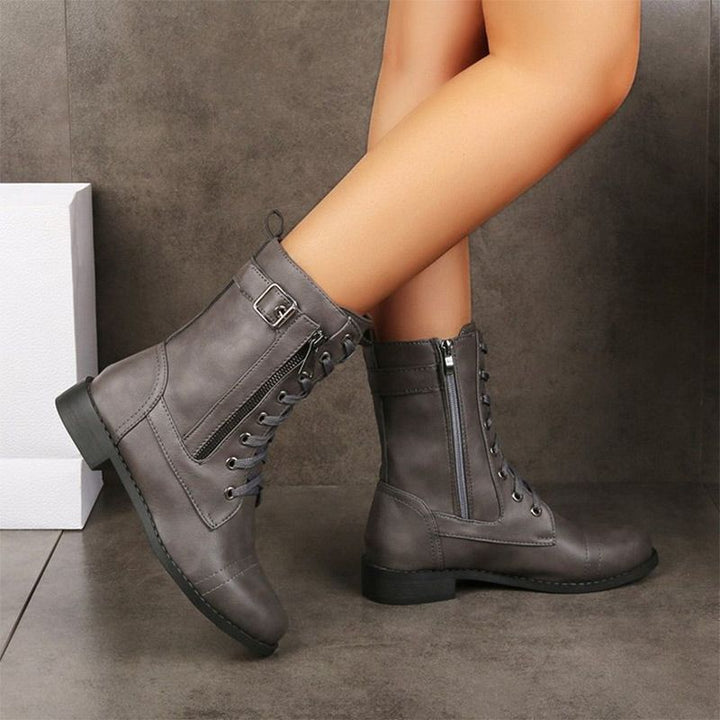 Félice - Elegant Orthopedic Leather Boots