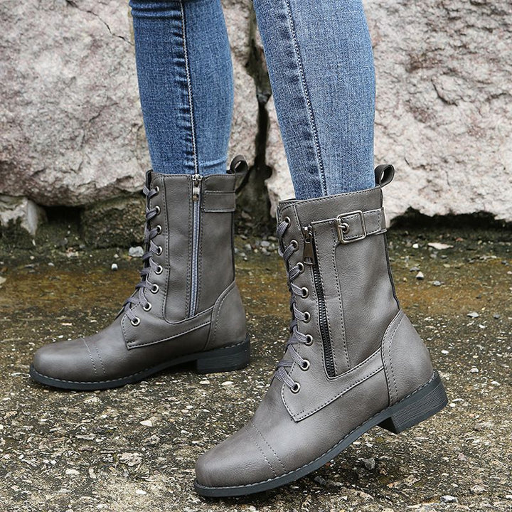 Félice - Elegant Orthopedic Leather Boots