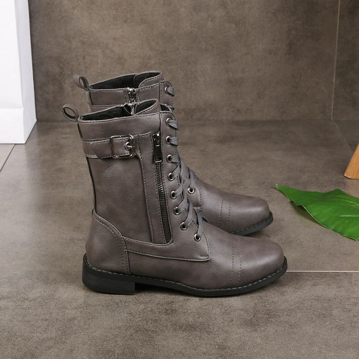 Félice - Elegant Orthopedic Leather Boots