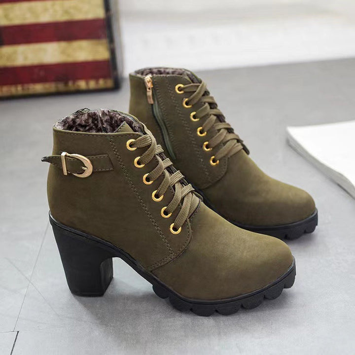 NORALYN | chunky heel boots